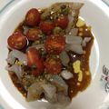 クックSNC71R☆'s cooksnap of when they made 真鯛のカルパッチョ〜トマトケッパーソース.