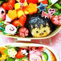 ☆ミルミル's cooksnap of when they made キャラ弁 まるちゃん ちびまる子ちゃん.