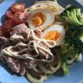 R2016's cooksnap of when they made あるもので簡単サラダうどん☆.