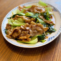 hoho！'s cooksnap of when they made 節約♪少量の豚肉と青梗菜でオイスター炒め.