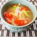 あーこ姐's cooksnap of when they made 意外な美味しさ！？鍋キューブでスープ♪.
