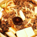 gura_gura's cooksnap of when they made 土鍋で簡単すき焼き風うどん.