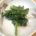 クックANLLO1☆'s cooksnap of when they made 小松菜と人参のナムル.