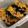 かなぽん☆☆'s cooksnap of when they made かぼちゃのオイマヨ照り焼き【作り置き】.