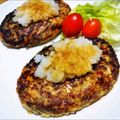 ⭐とっくん⭐'s cooksnap of when they made 牛蒡沢山！和風ふわふわ豆腐ハンバーグ☆.