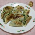 みかかめ's cooksnap of when they made こんがり餃子風！大根のはさみ焼き.