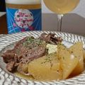 ダイナマイト漆黒's cooksnap of when they made 牛すね肉と大根の煮込み・バター風味。.