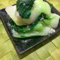 ONE★MAYU★'s cooksnap of when they made 本格的に作るチンゲンサイの炒めもの.