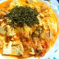 ユーロン's cooksnap of when they made キムチ豆腐☆チーズのせ☆試作版(^-^;.