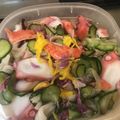 マールマル's cooksnap of when they made 季節の食べ物【菊とキュウリの酢の物】.