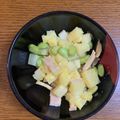 カメ姫☆'s cooksnap of when they made じゃがいもと枝豆とロースハムのサラダ.