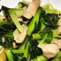 菜つ実☆ミ's cooksnap of when they made ターサイと鶏モモの炒め煮.