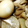 クックSOMBLP☆'s cooksnap of when they made 鶏手羽元と大根の甘辛煮込み.