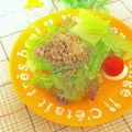 hikarin♪'s cooksnap of when they made ポン酢ドレッシングで焼肉サラダ.