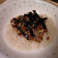 通りすがりのおやぢ's cooksnap of when they made えのきと納豆のとろりん素麺.