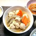 ルチアーノ★★★'s cooksnap of when they made おから入り鶏団子のほっこり田舎風スープ.