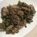 mizumelo's cooksnap of when they made 冷凍可☆牛肉とピーマンのピリ辛炒め.