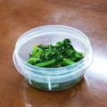 happy_children's cooksnap of when they made わさび菜の胡麻和え.