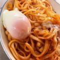 もっぴ…修行中's cooksnap of when they made もちもち♡うどんナポリタン.