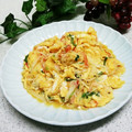 Dellaたん's cooksnap of when they made かにかまと卵の中華炒め.