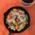 caruga's cooksnap of when they made 簡単＊白菜とサバ缶のアヒージョ.