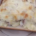 ういき☆彡's cooksnap of when they made さば缶と玉ねぎのチーズトースト.