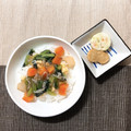 sAix59's cooksnap of when they made 幼児食に♪しらすと小松菜の和風あんかけ.