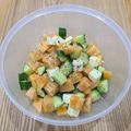 パンダ達の母です。's cooksnap of when they made 絶妙！柿チーズときゅうりのサッパリサラダ.