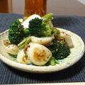 ダイナマイト漆黒's cooksnap of when they made カブとブロッコリーのホットサラダ.