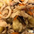 パフェうさこ♪'s cooksnap of when they made ツナとじゃがいも入り切り干し大根煮.