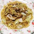 もぐ・ω・くま's cooksnap of when they made 簡単！キャベツとツナの和風パスタ！.