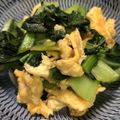mrsjey's cooksnap of when they made 小松菜玉子オイスター炒め(簡単).