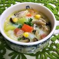 hiromi56's cooksnap of when they made ☆ダシダで簡単！野菜のクリーミースープ☆.