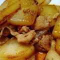 あおやがら's cooksnap of when they made 大根と豚バラの甘辛炒め煮♪.