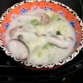 nana_tenjo's cooksnap of when they made 海老と青梗菜入り白菜のクリーム煮.