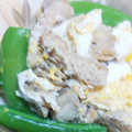 チップ304's cooksnap of when they made ✿蒸しホタテとスナップエンドウの卵とじ✿.