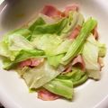 勇誓ママ's cooksnap of when they made レンジで簡単♡キャベツとベーコンの蒸し煮.