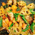 けんきゅうちゅう's cooksnap of when they made 糀甘酒で！ふっくら肉団子と野菜の甘酢炒め.