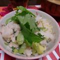 ３１０ko's cooksnap of when they made そらまめと明太子の混ぜご飯.