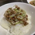 JANG♡'s cooksnap of when they made 納豆のタレの新しい入れ方.