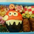 ﾛﾝﾛﾝ's cooksnap of when they made キョロちゃんのお弁当.