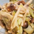 いさみょば's cooksnap of when they made 簡単♡色々きのこdeマヨポン炒め.