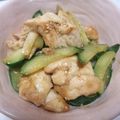 ｆｉｇ's cooksnap of when they made 胡麻だく胡瓜とチキンの生姜焼き.