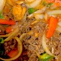 なるえり☆キッチン's cooksnap of when they made 簡単！牛こまのケチャップ炒め.