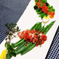 辰夫女子's cooksnap of when they made いんげんとトマトのイタリア風♪簡単サラダ.