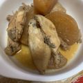 tanapi's cooksnap of when they made 簡単♪鶏手羽中と大根の煮物.