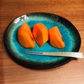 3yes's cooksnap of when they made 柿の剥き方.