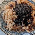 nikkijamie's cooksnap of when they made 炊飯器でお赤飯　4合分です(´ε｀ ).
