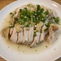 mamaemon's cooksnap of when they made とりむねレンジで酒蒸しレモンソース.