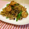 ことちゃんとくみ's cooksnap of when they made スパイシー☆カレー焼きそば.